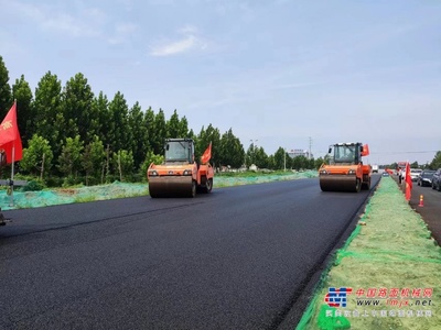 諸城:公路工程建設“加速跑”